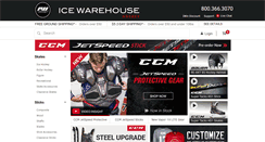 Desktop Screenshot of icewarehouse.com